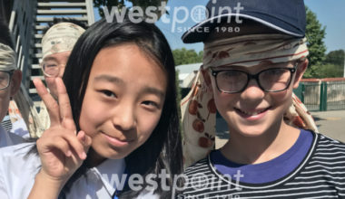 与上海的一所国际学校合作